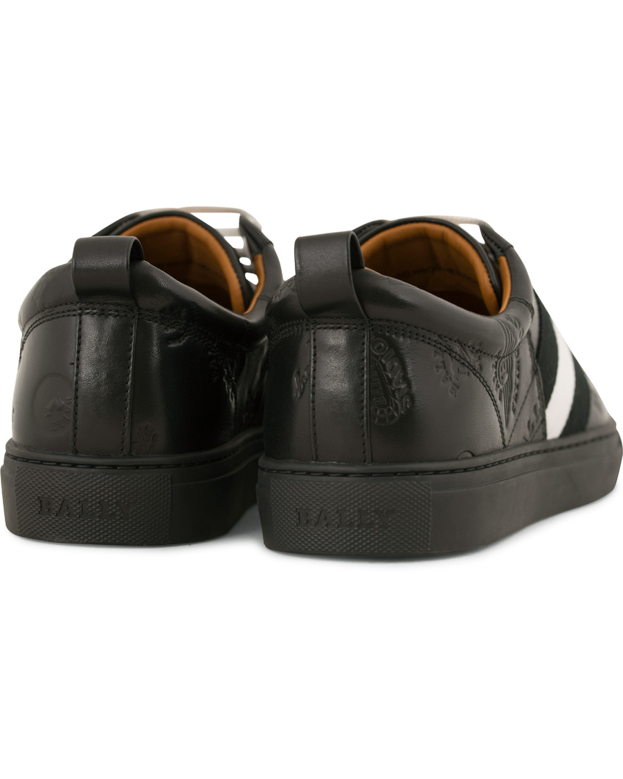 Herr | Bally Helvio Sneaker Black Tattoo Calf | Bally | Helvio Sneaker Black Tattoo Calf