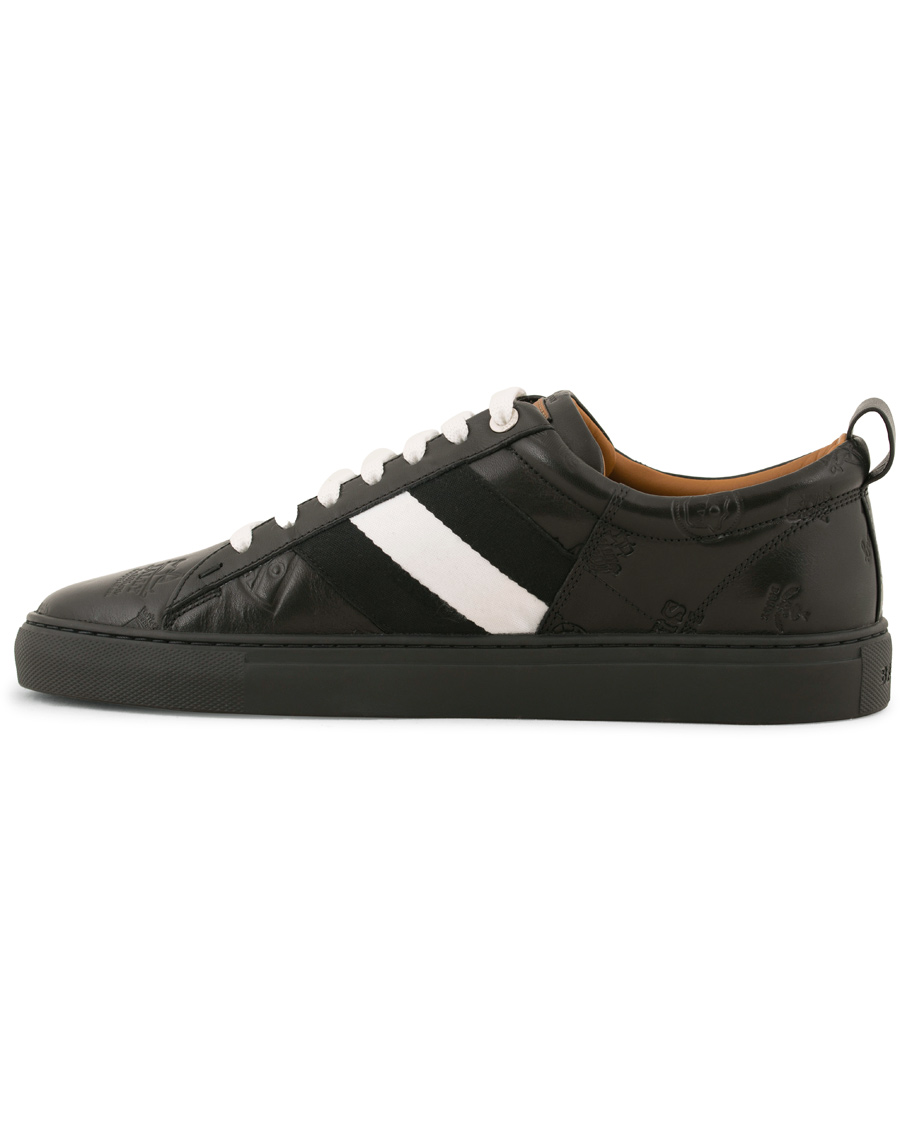 Herr | Bally Helvio Sneaker Black Tattoo Calf | Bally | Helvio Sneaker Black Tattoo Calf