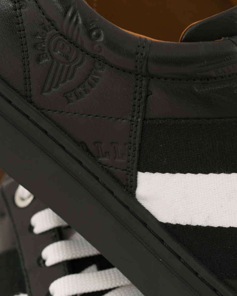 Herr | Bally Helvio Sneaker Black Tattoo Calf | Bally | Helvio Sneaker Black Tattoo Calf