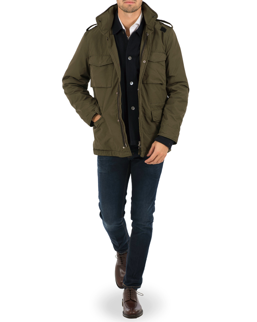 Herr | Jackor | Aspesi | Field Jacket Olive