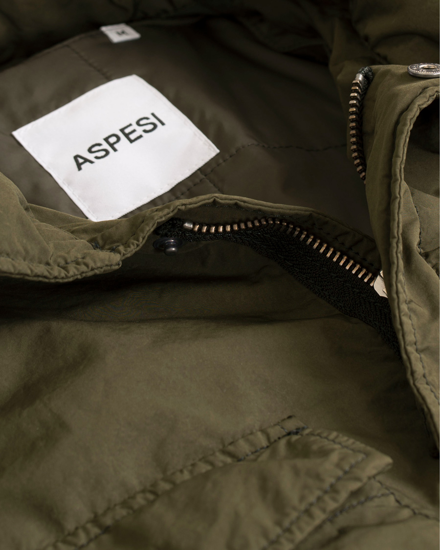 Herr | Jackor | Aspesi | Field Jacket Olive