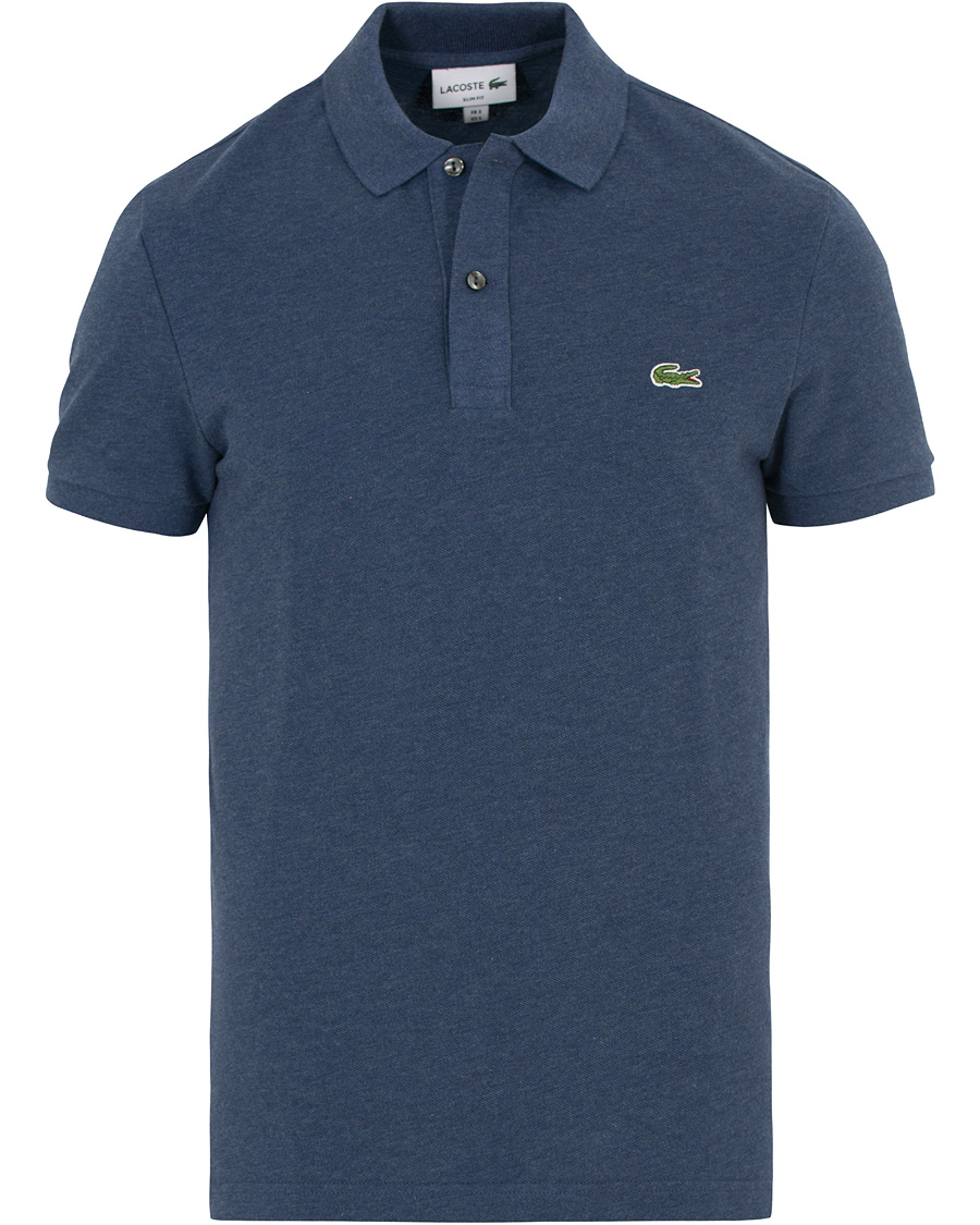 Herr | Pikéer | Lacoste | Slim Fit Polo Piké Anchor Chine