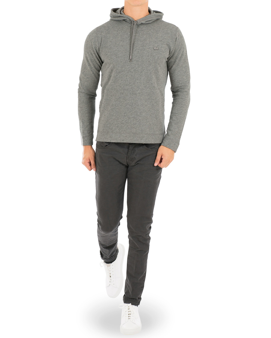 Herr | Tröjor | Lacoste | Jersey Hoodie Grey