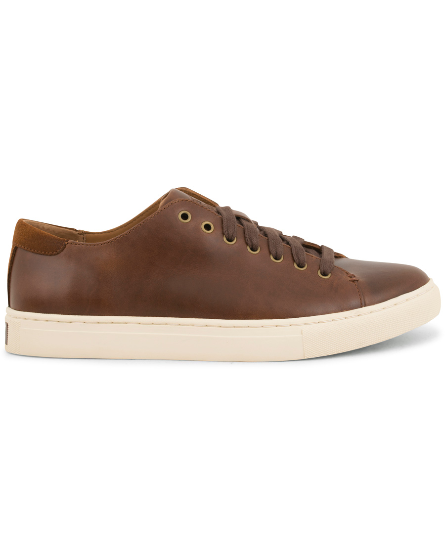 Herr | Polo Ralph Lauren Jermain Sneaker Deep Tan Calf | Polo Ralph Lauren | Jermain Sneaker Deep Tan Calf