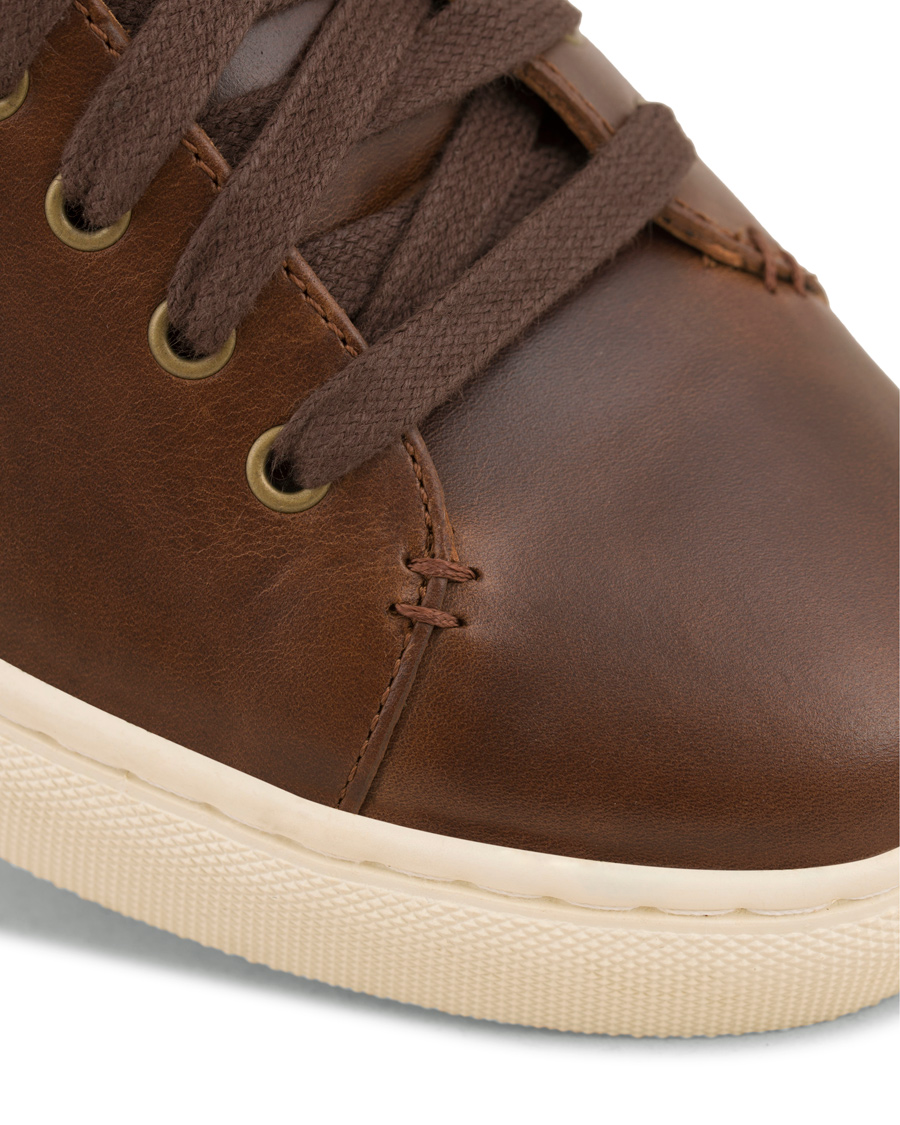 Herr | Polo Ralph Lauren Jermain Sneaker Deep Tan Calf | Polo Ralph Lauren | Jermain Sneaker Deep Tan Calf