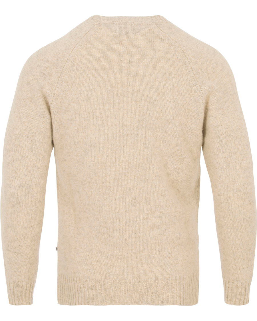 Herr | Tröjor | NN07 | Nathan Lambswool Crew Neck Pale Grey