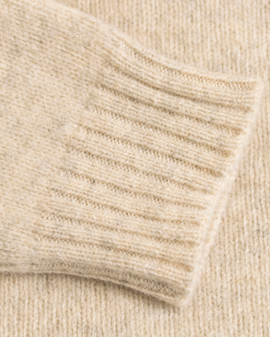 Herr | Tröjor | NN07 | Nathan Lambswool Crew Neck Pale Grey