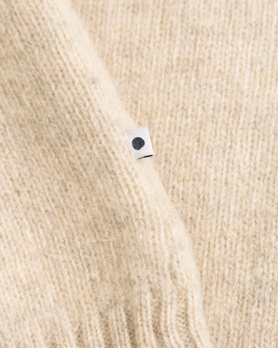 Herr | Tröjor | NN07 | Nathan Lambswool Crew Neck Pale Grey