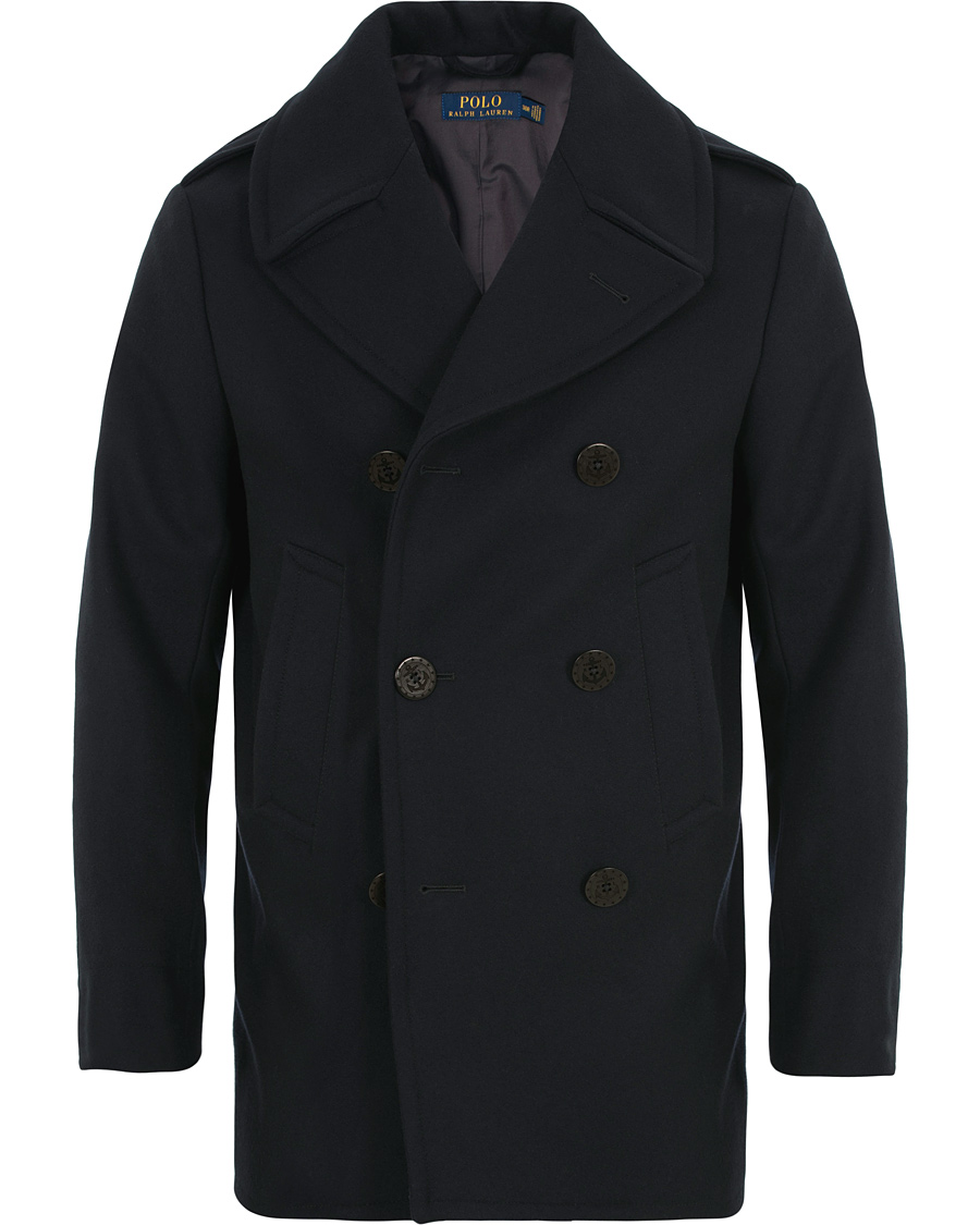 Herr | Jackor | Polo Ralph Lauren | Wool Peacoat Navy