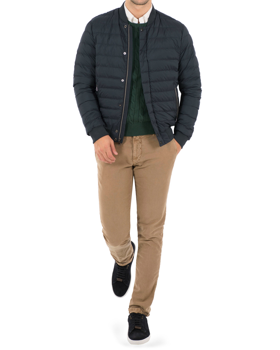 Herr | Jackor | Polo Ralph Lauren | Varsity Bomber Down Jacket Navy