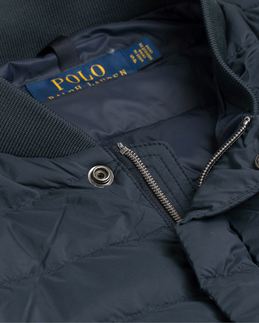 Herr | Jackor | Polo Ralph Lauren | Varsity Bomber Down Jacket Navy