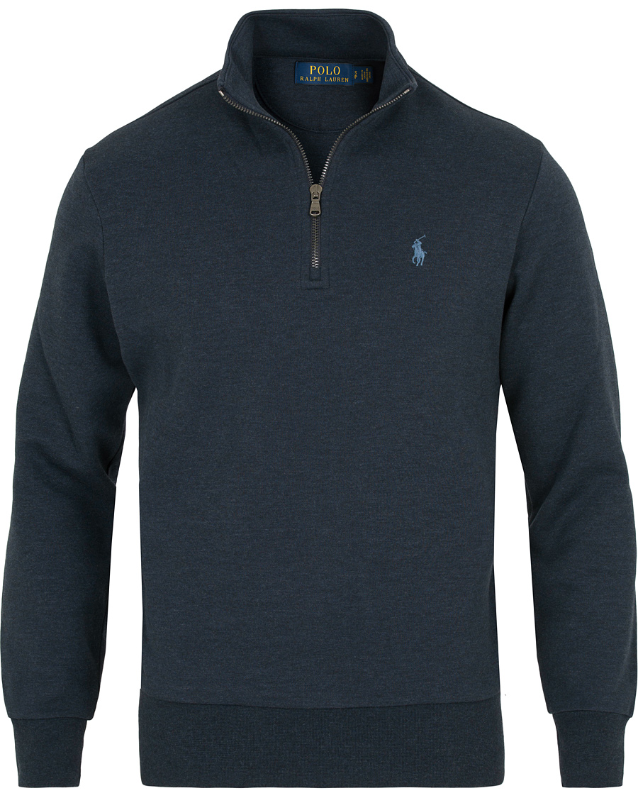 Herr | Tröjor | Polo Ralph Lauren | Half Zip Sweater Winter Navy Heather