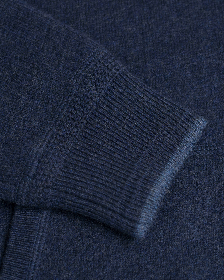 Herr | Tröjor | Polo Ralph Lauren | Half Button Hoodie Navy