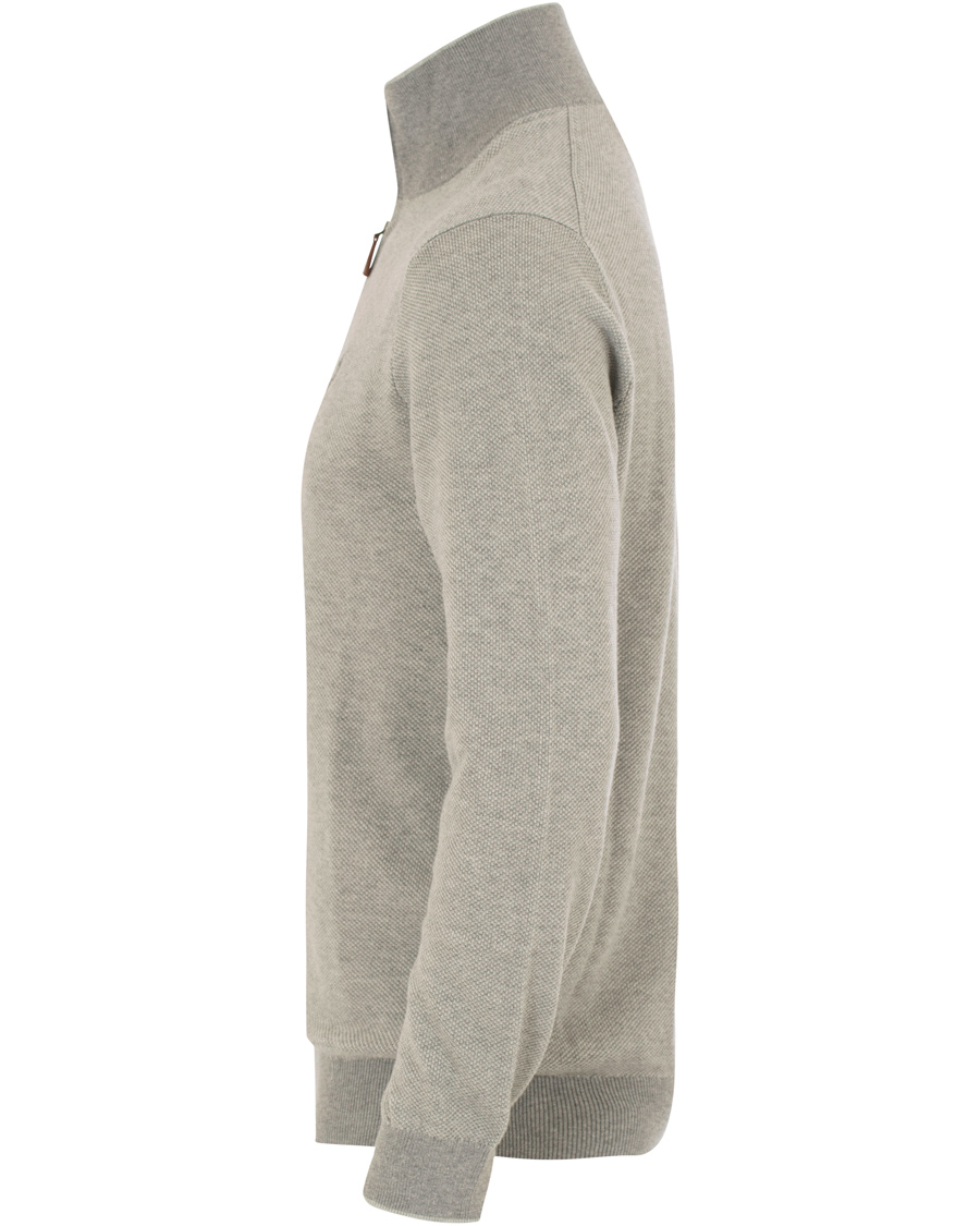 Herr | Tröjor | Polo Ralph Lauren | Texture Half Zip Grey
