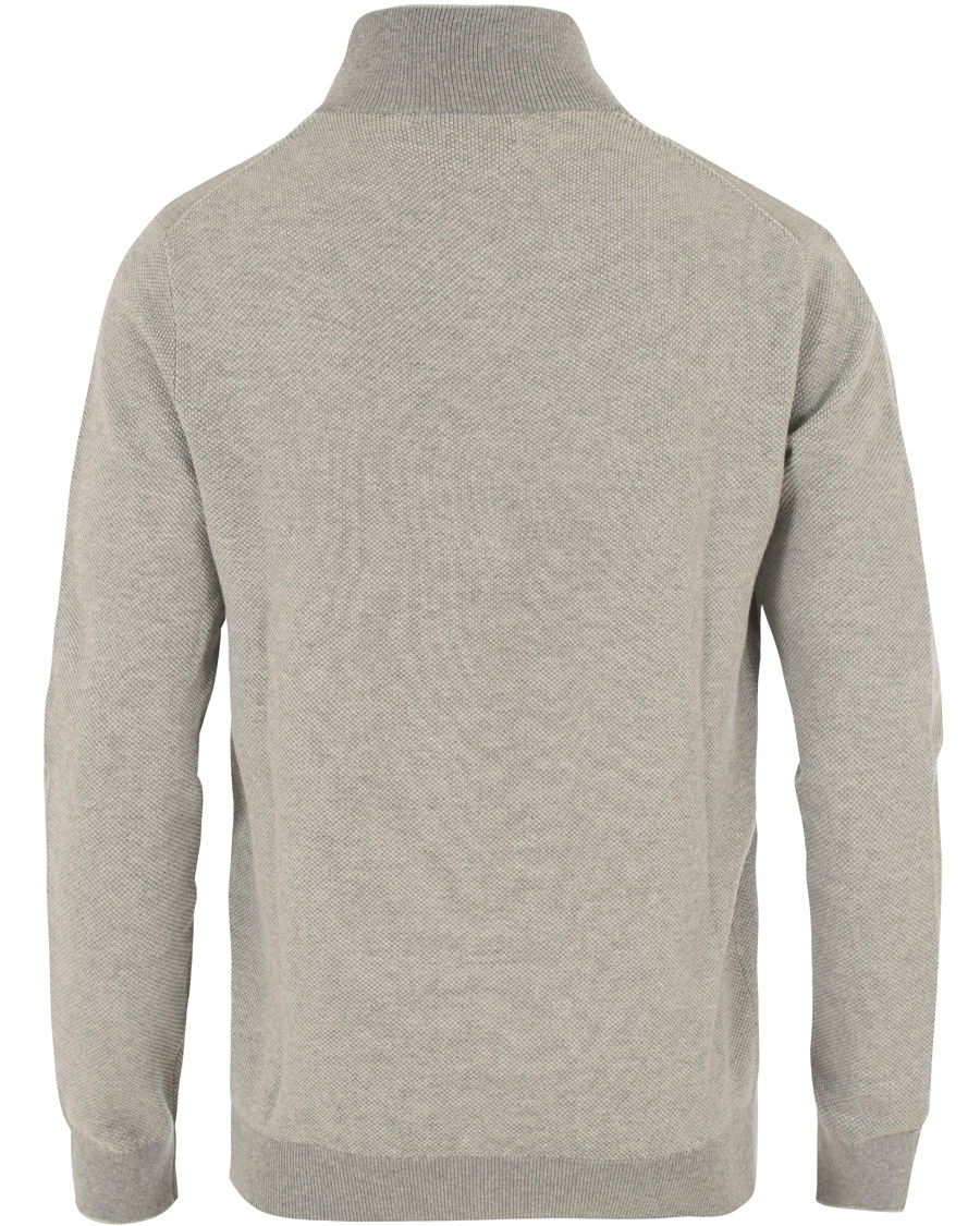Herr | Tröjor | Polo Ralph Lauren | Texture Half Zip Grey