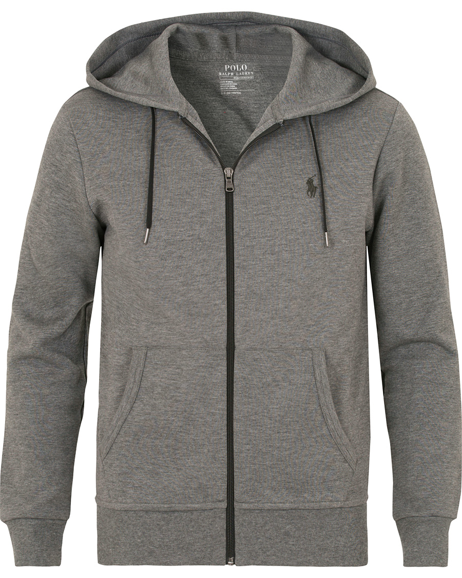Herr | Tröjor | Polo Ralph Lauren | Full Zip Hoodie Foster Grey