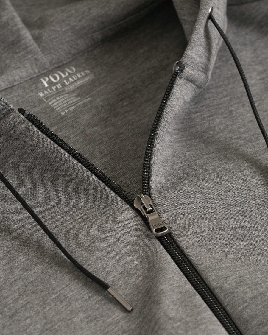 Herr | Tröjor | Polo Ralph Lauren | Full Zip Hoodie Foster Grey