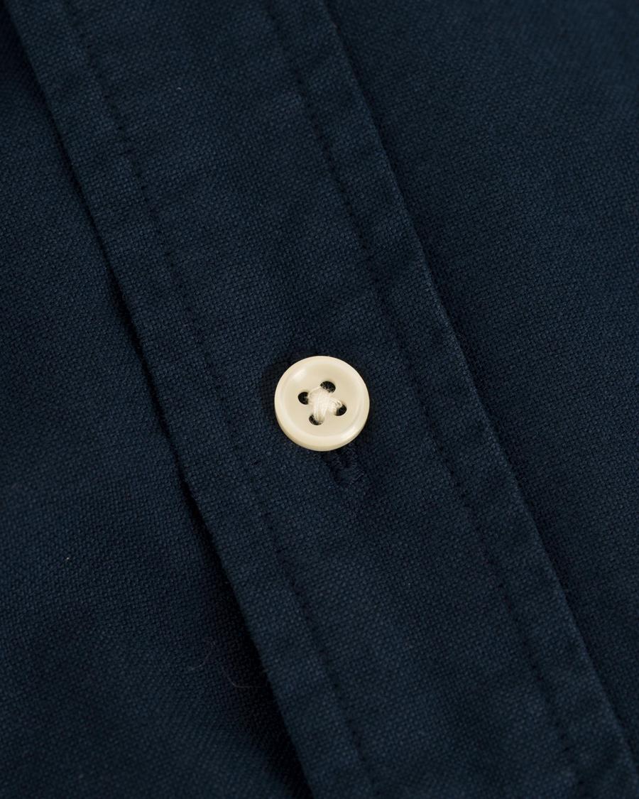 Herr | Skjortor | Polo Ralph Lauren | Slim Fit Garment Dyed Oxford Shirt Windsor Navy