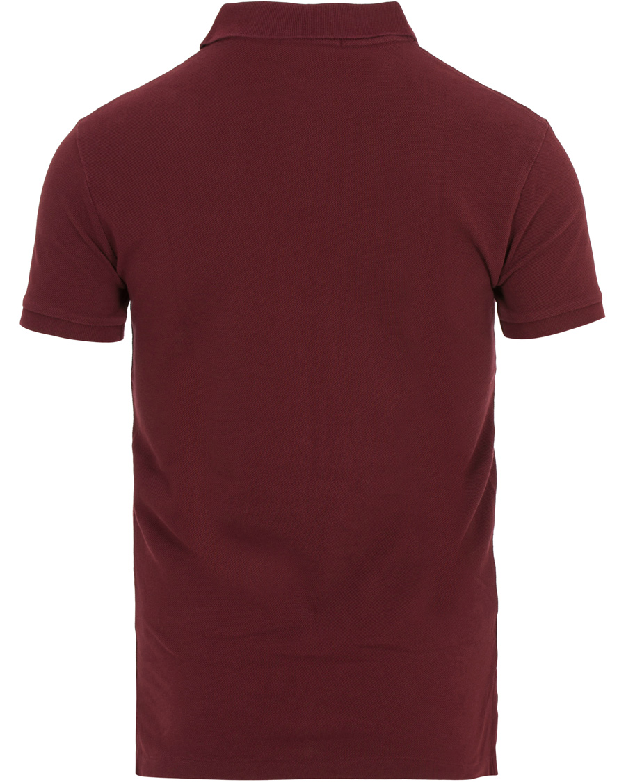 Herr | Pikéer | Polo Ralph Lauren | Slim Fit Pima Cotton Polo Fall Burgundy