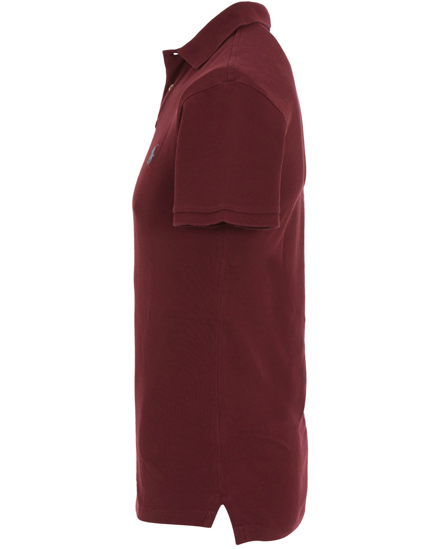 Herr | Pikéer | Polo Ralph Lauren | Slim Fit Pima Cotton Polo Fall Burgundy