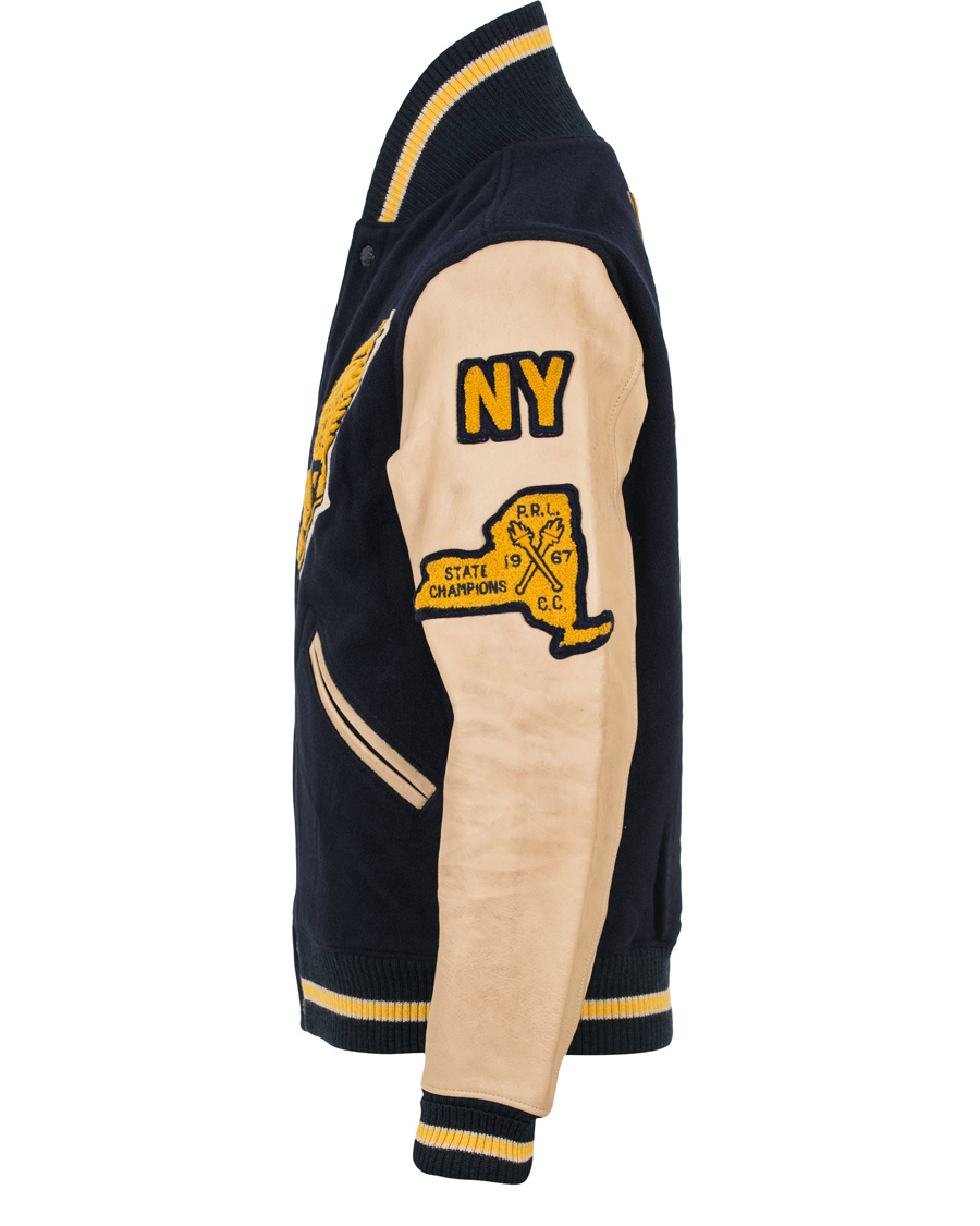 Herr | Jackor | Polo Ralph Lauren | Varsity Wool Jacket Collection Navy