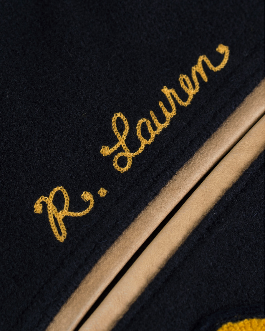 Herr | Jackor | Polo Ralph Lauren | Varsity Wool Jacket Collection Navy