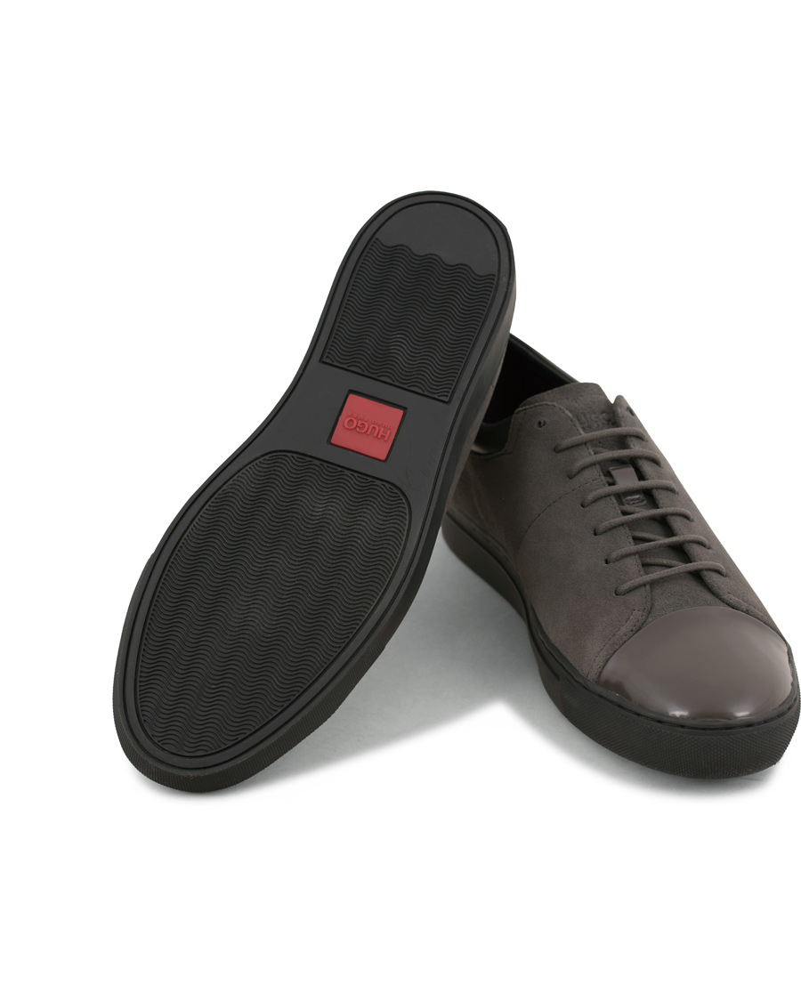 Herr | HUGO Casual Toe Cap Sneaker Grey | HUGO | Casual Toe Cap Sneaker Grey