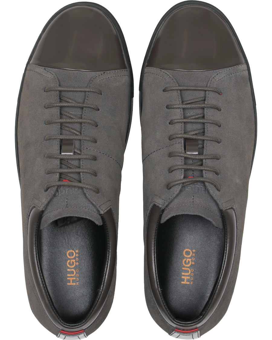 Herr | HUGO Casual Toe Cap Sneaker Grey | HUGO | Casual Toe Cap Sneaker Grey