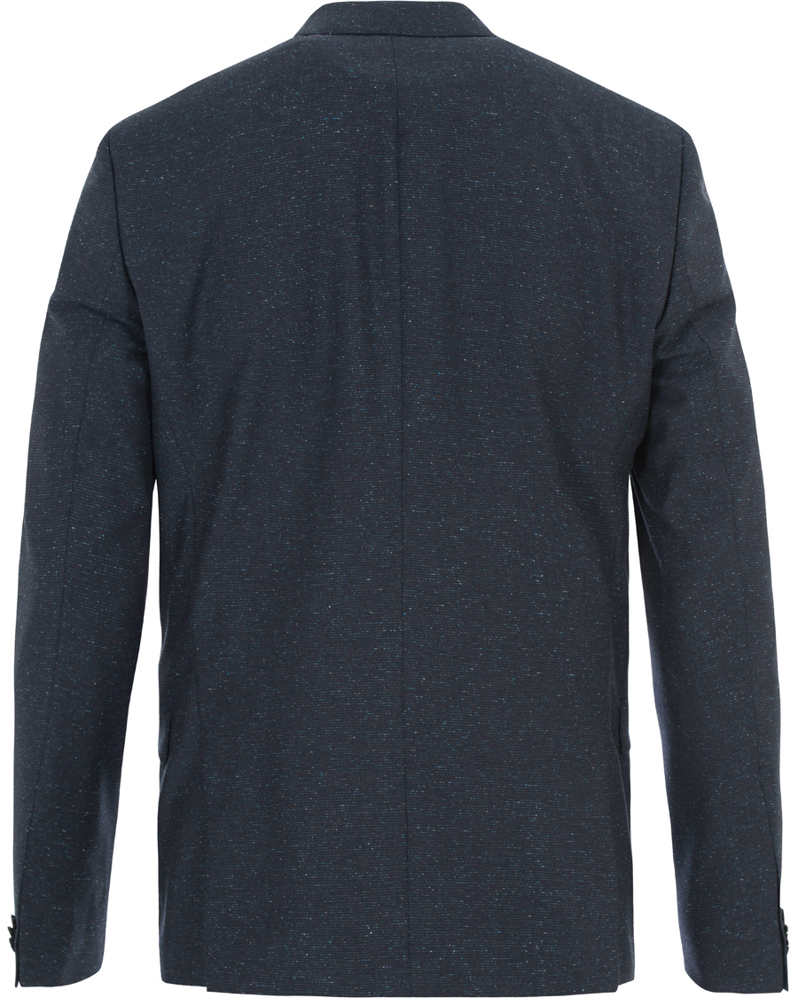 Herr | Kostymer | HUGO | Arti Hesten Wool/Silk Donegal Suit Navy