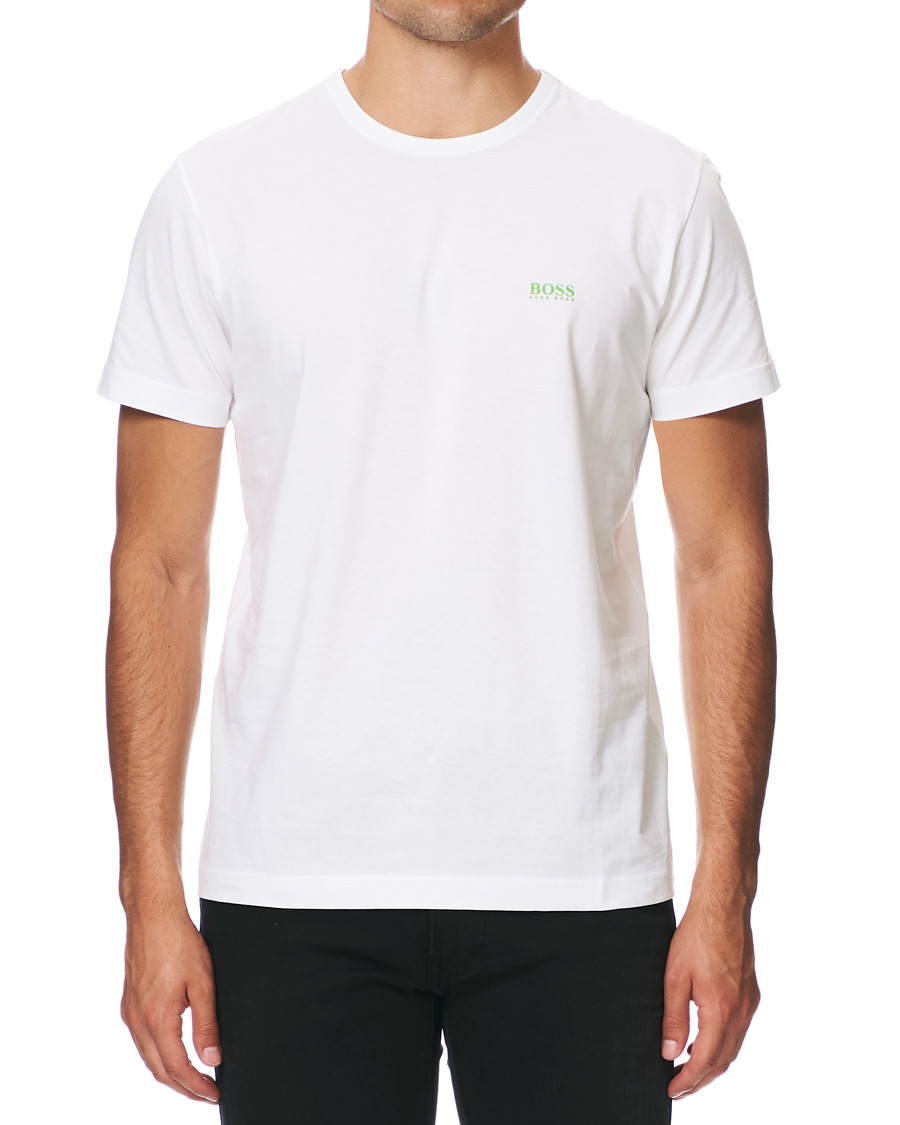 Herr | T-Shirts | BOSS GREEN | BOSS Athleisure Tee White