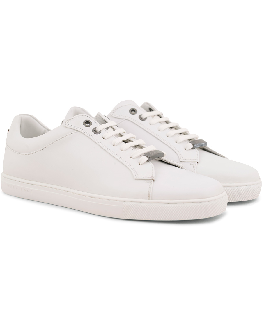 Herr | BOSS Tribute Tenn Sneaker White | BOSS BLACK | BOSS Tribute Tenn Sneaker White