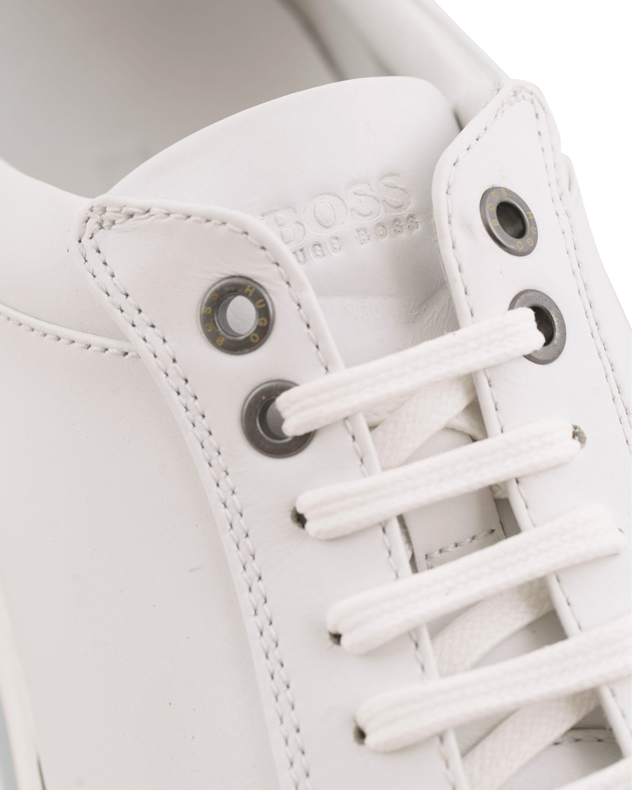 Herr | BOSS Tribute Tenn Sneaker White | BOSS BLACK | BOSS Tribute Tenn Sneaker White