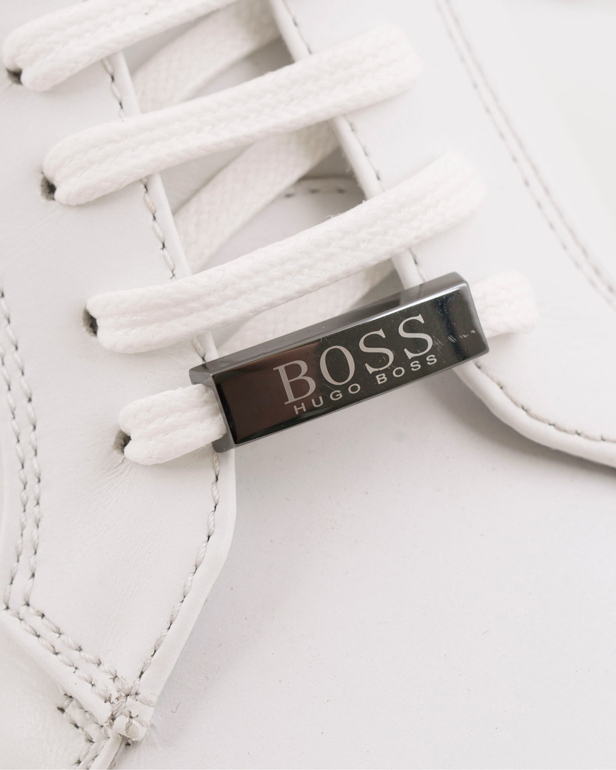 Herr | BOSS Tribute Tenn Sneaker White | BOSS BLACK | BOSS Tribute Tenn Sneaker White