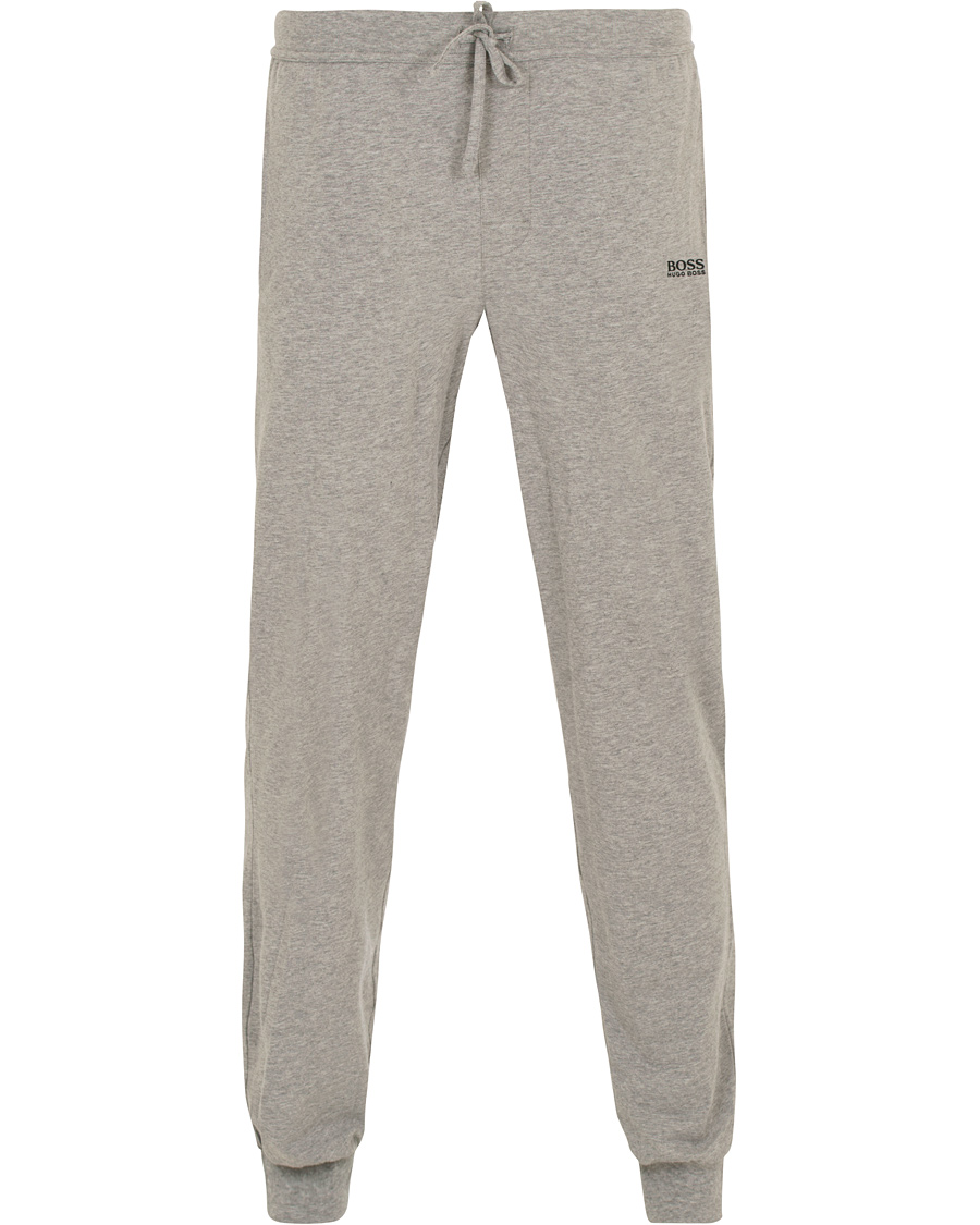 Herr | Byxor | BOSS BLACK | BOSS Long Pants Cuffs Grey
