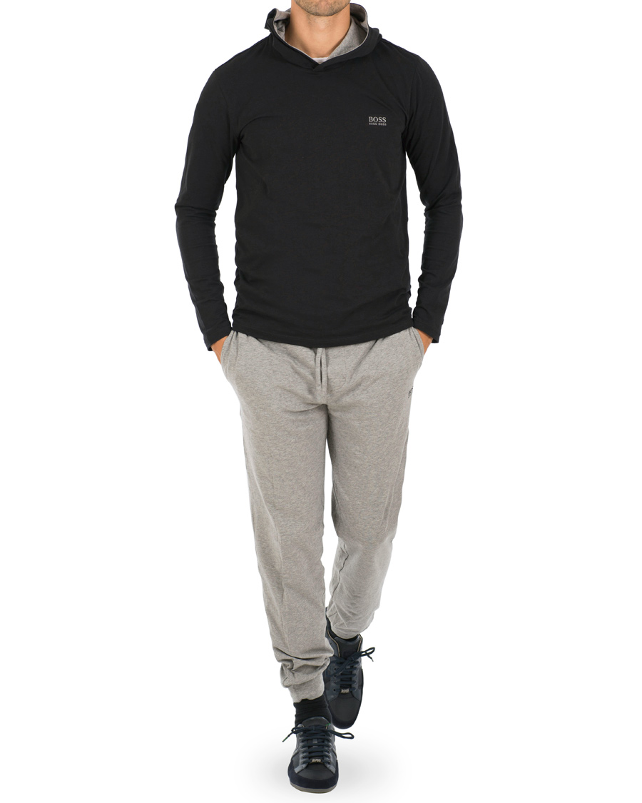 Herr | Byxor | BOSS BLACK | BOSS Long Pants Cuffs Grey
