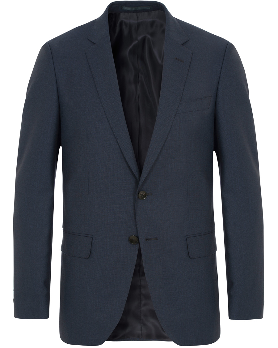 Herr | Kostymer | BOSS BLACK | BOSS Huge/Genius Wool Suit Blue