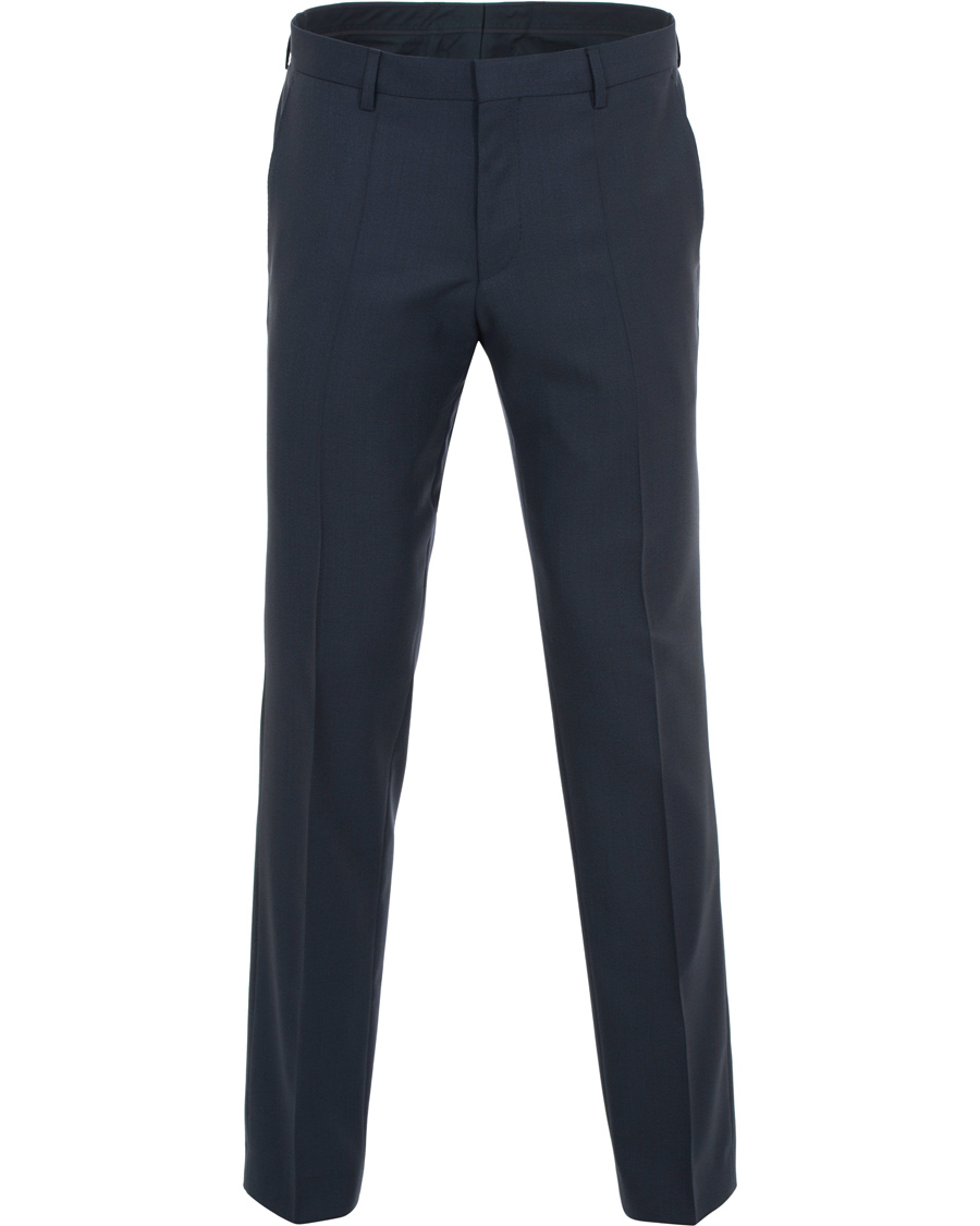 Herr | Kostymer | BOSS BLACK | BOSS Huge/Genius Wool Suit Blue