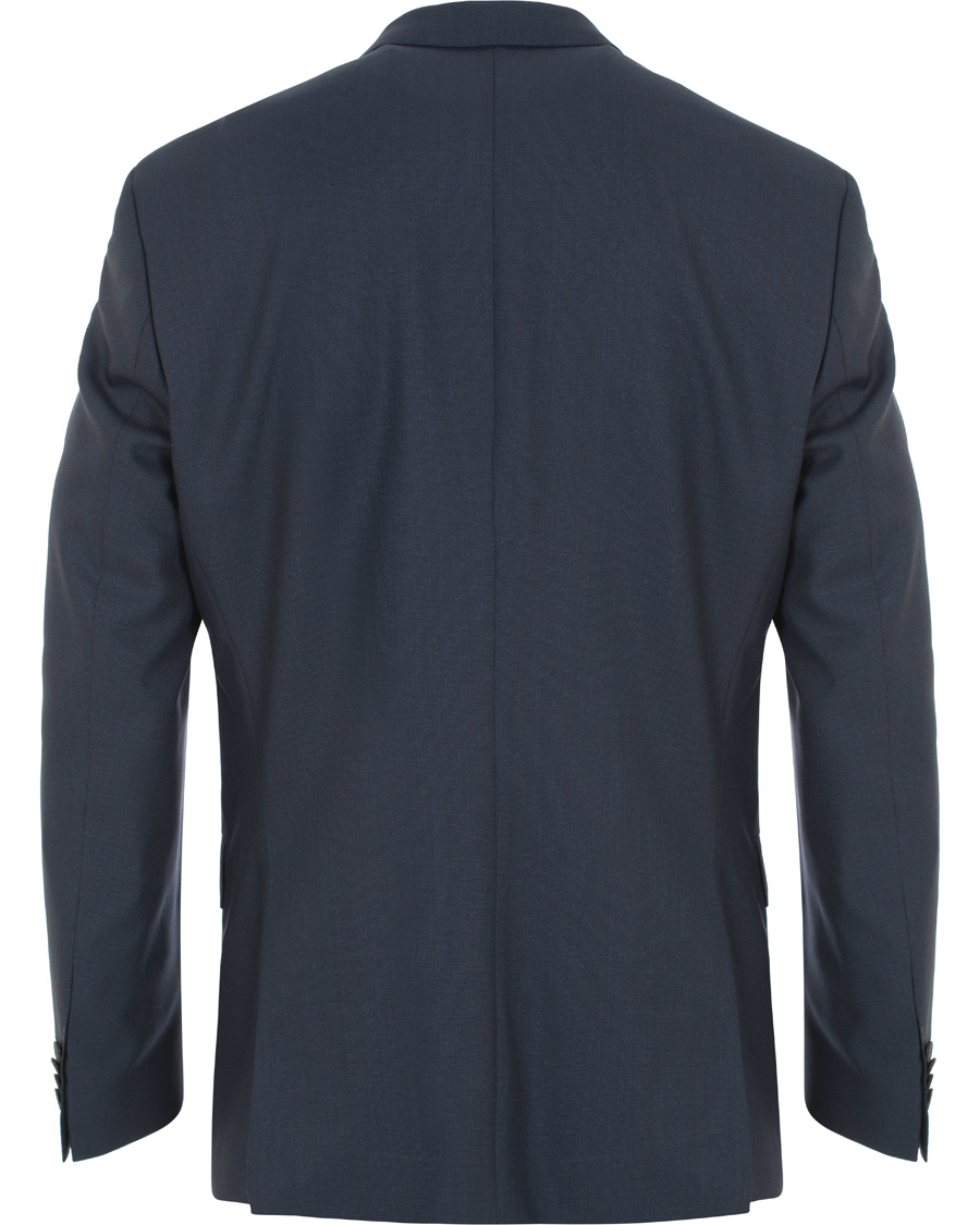 Herr | Kostymer | BOSS BLACK | BOSS Huge/Genius Wool Suit Blue