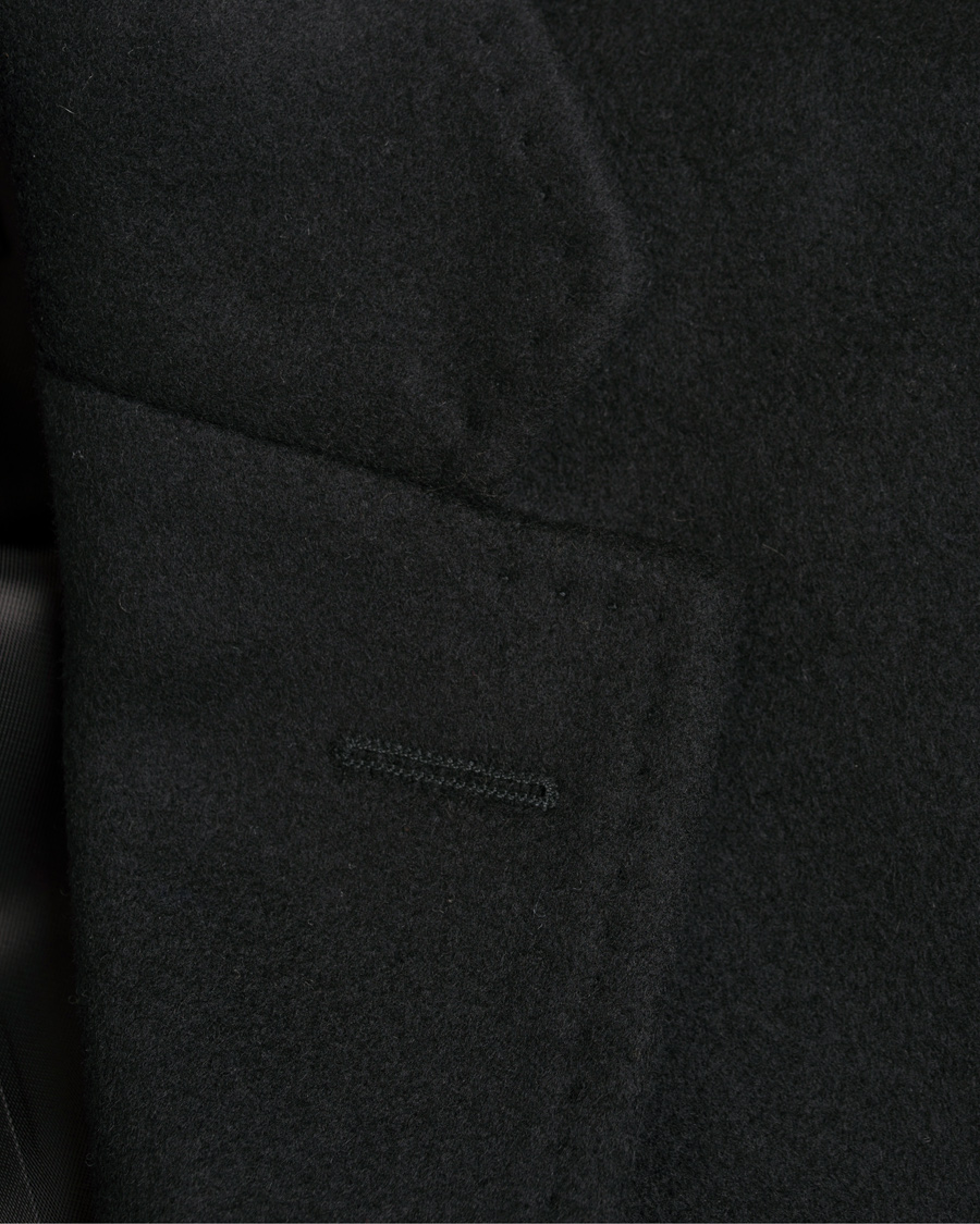 Herr | Jackor | BOSS BLACK | BOSS Stratus Wool/Cashmere Coat Black