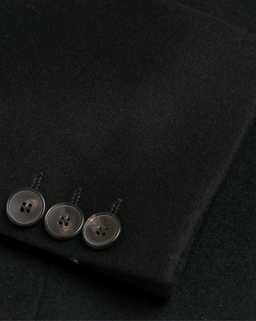 Herr | Jackor | BOSS BLACK | BOSS Stratus Wool/Cashmere Coat Black