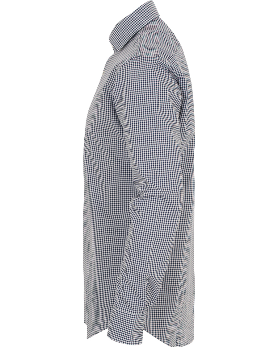 Herr | Skjortor | BOSS BLACK | BOSS Glent Slim Fit Check Contrast Shirt Blue