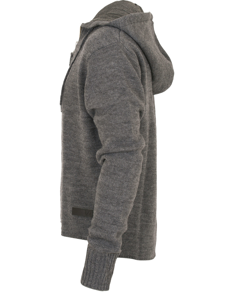 Herr | Tröjor | Tiger of Sweden Jeans | Syl Plain Full Zip Hoodie Grey