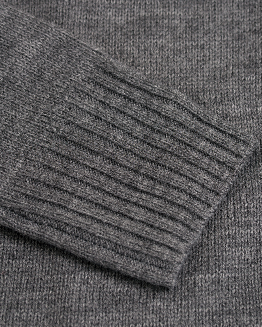 Herr | Tröjor | Tiger of Sweden Jeans | Syl Plain Full Zip Hoodie Grey