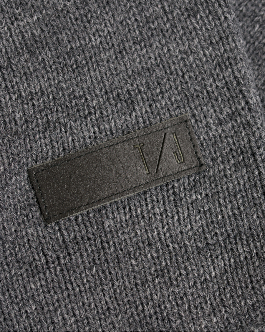 Herr | Tröjor | Tiger of Sweden Jeans | Syl Plain Full Zip Hoodie Grey
