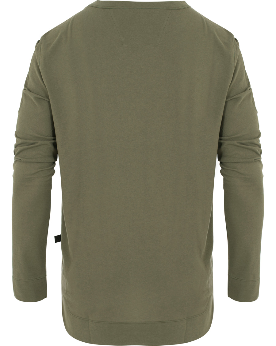 Herr | T-Shirts | Tiger of Sweden Jeans | Trasher Long Sleeve Tee Green