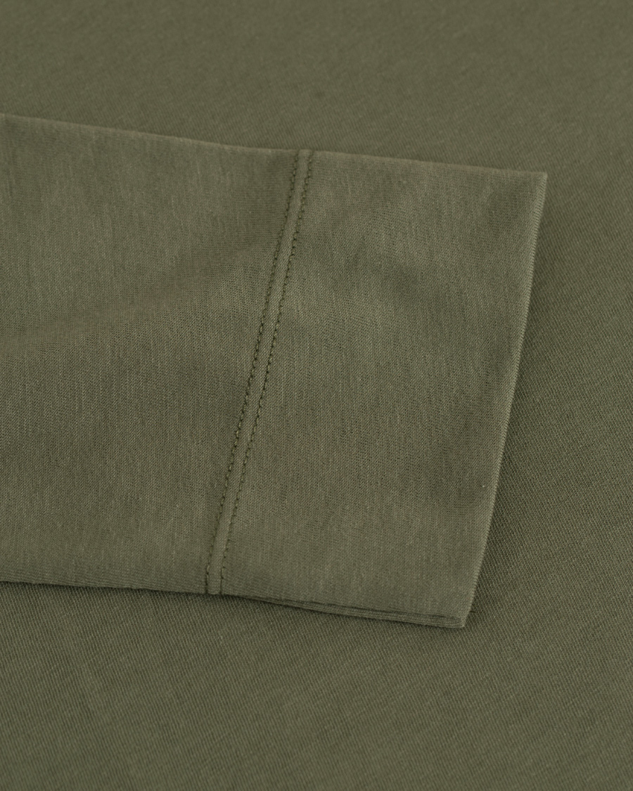 Herr | T-Shirts | Tiger of Sweden Jeans | Trasher Long Sleeve Tee Green