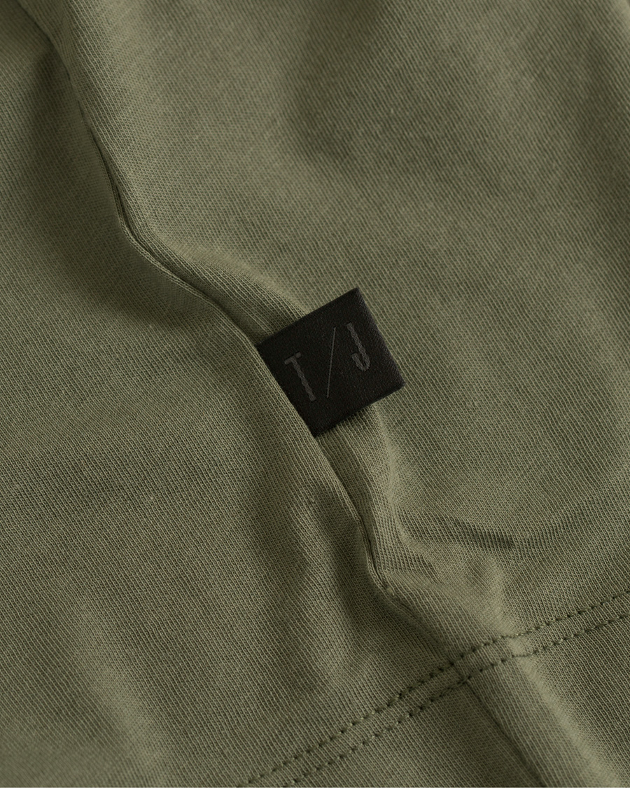 Herr | T-Shirts | Tiger of Sweden Jeans | Trasher Long Sleeve Tee Green