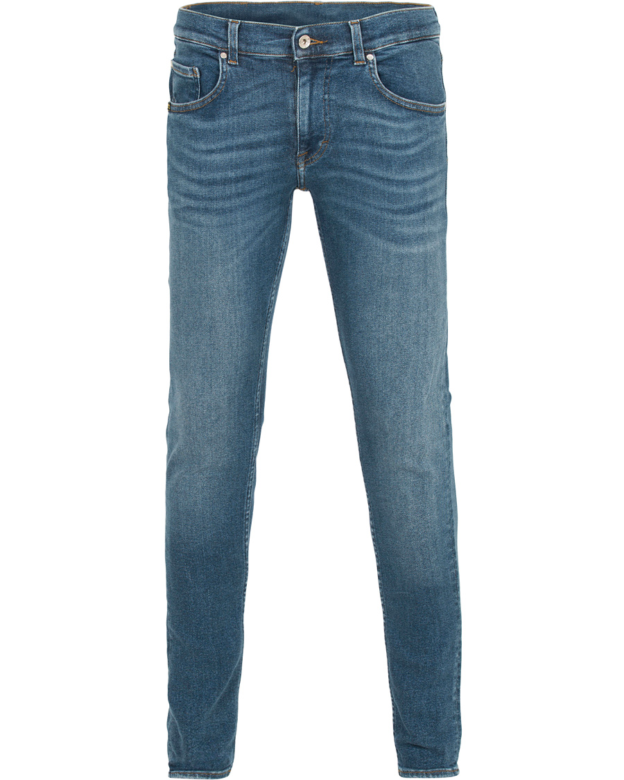 Herr | Jeans | Tiger of Sweden Jeans | Slim Bare Jeans Mid Blue