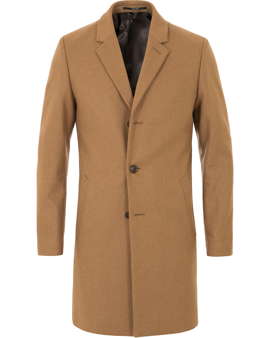 Herr | Jackor | Tiger of Sweden | Dempsey 18 Wool Coat Beige