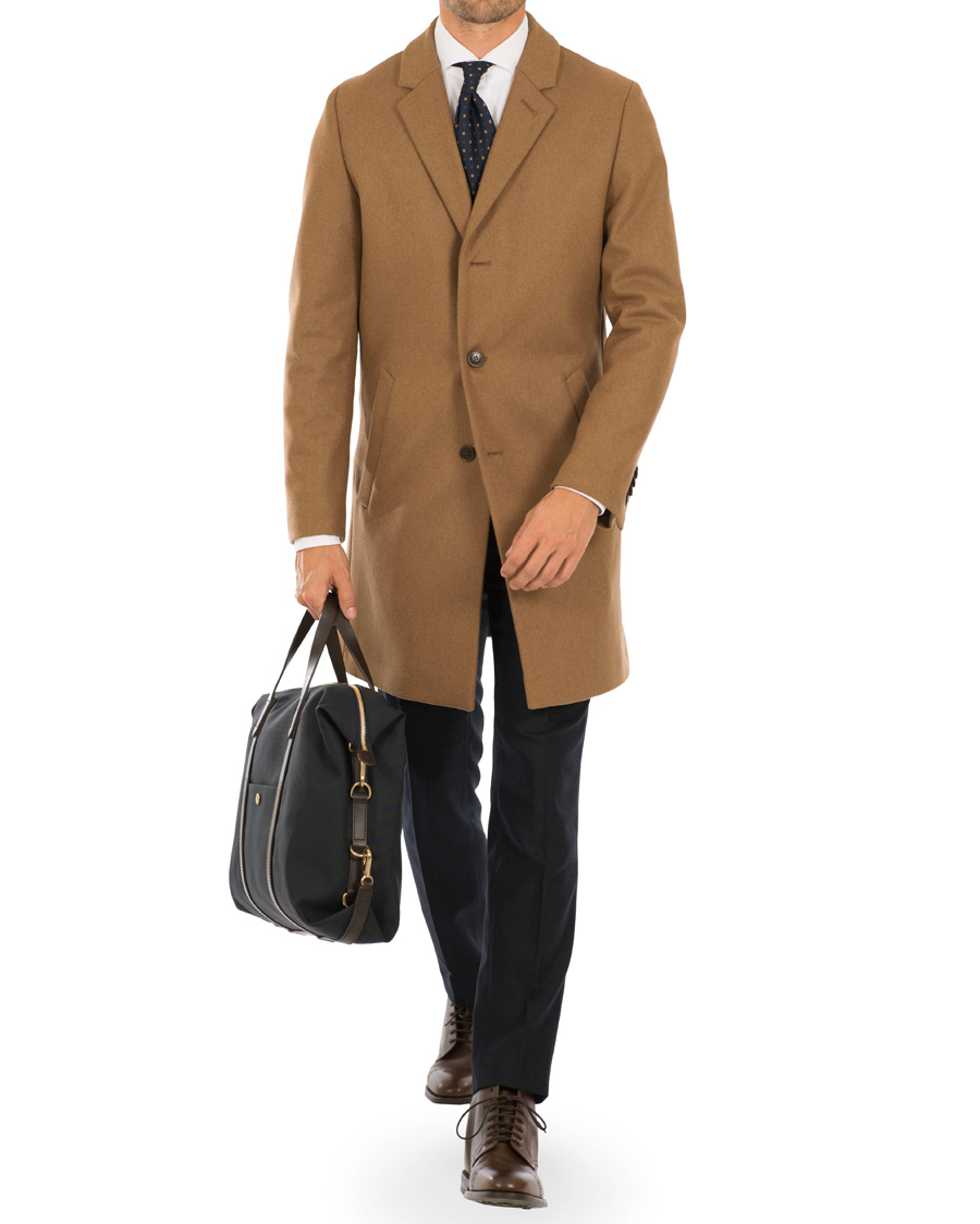 Herr | Jackor | Tiger of Sweden | Dempsey 18 Wool Coat Beige